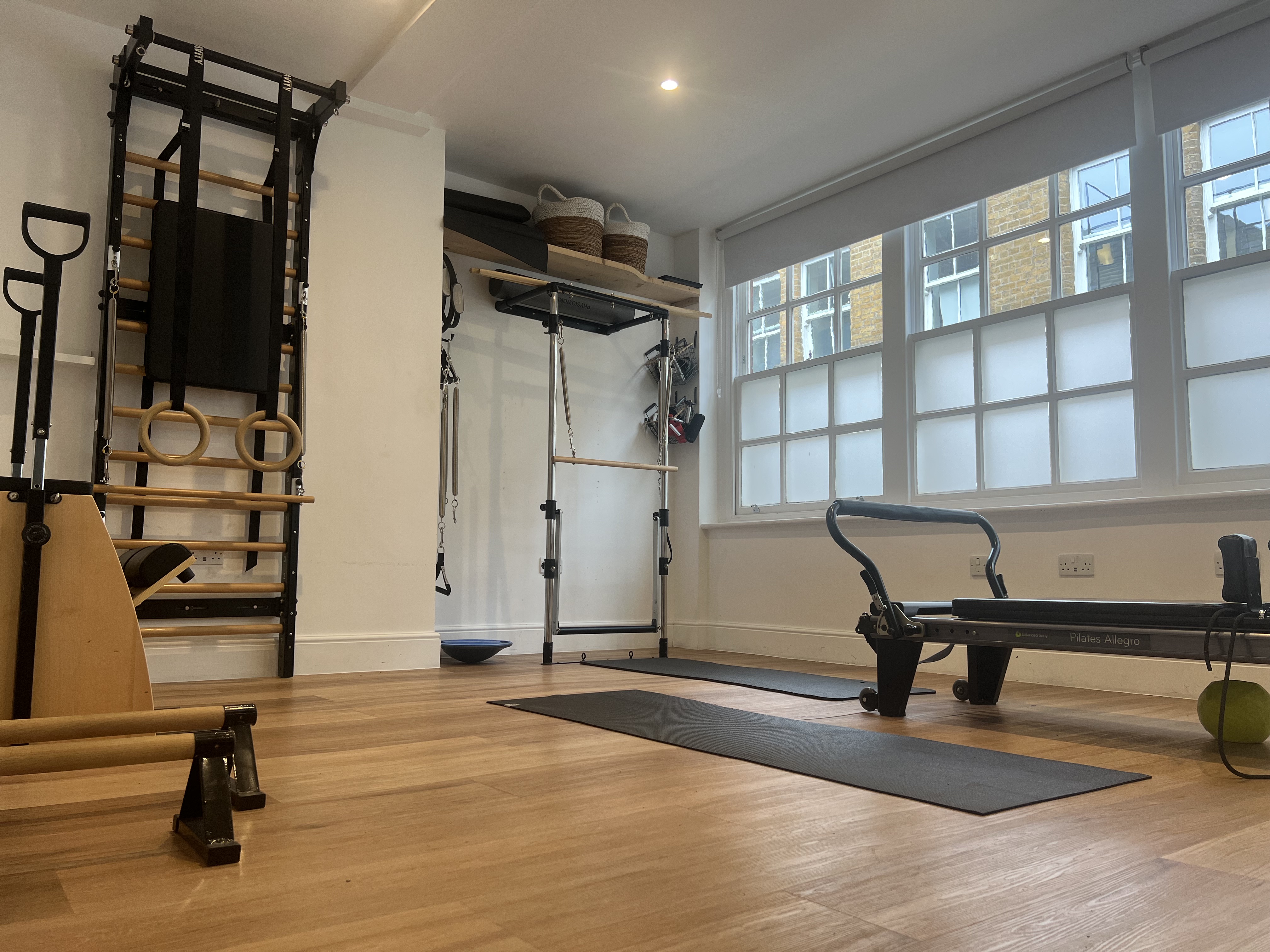 Pilates Reformer in the Studio